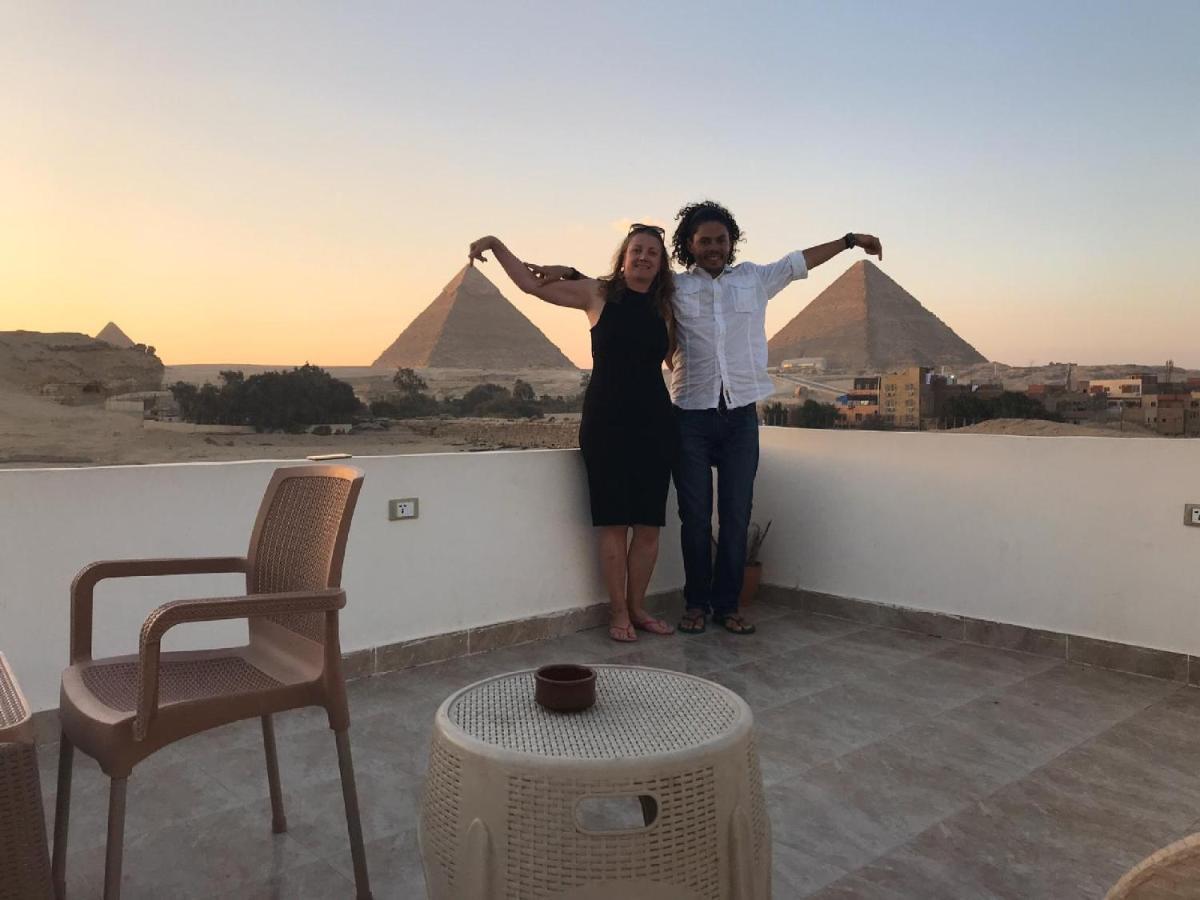 King Khufu Pyramids View Hotel Kafrat al Jabal Екстер'єр фото