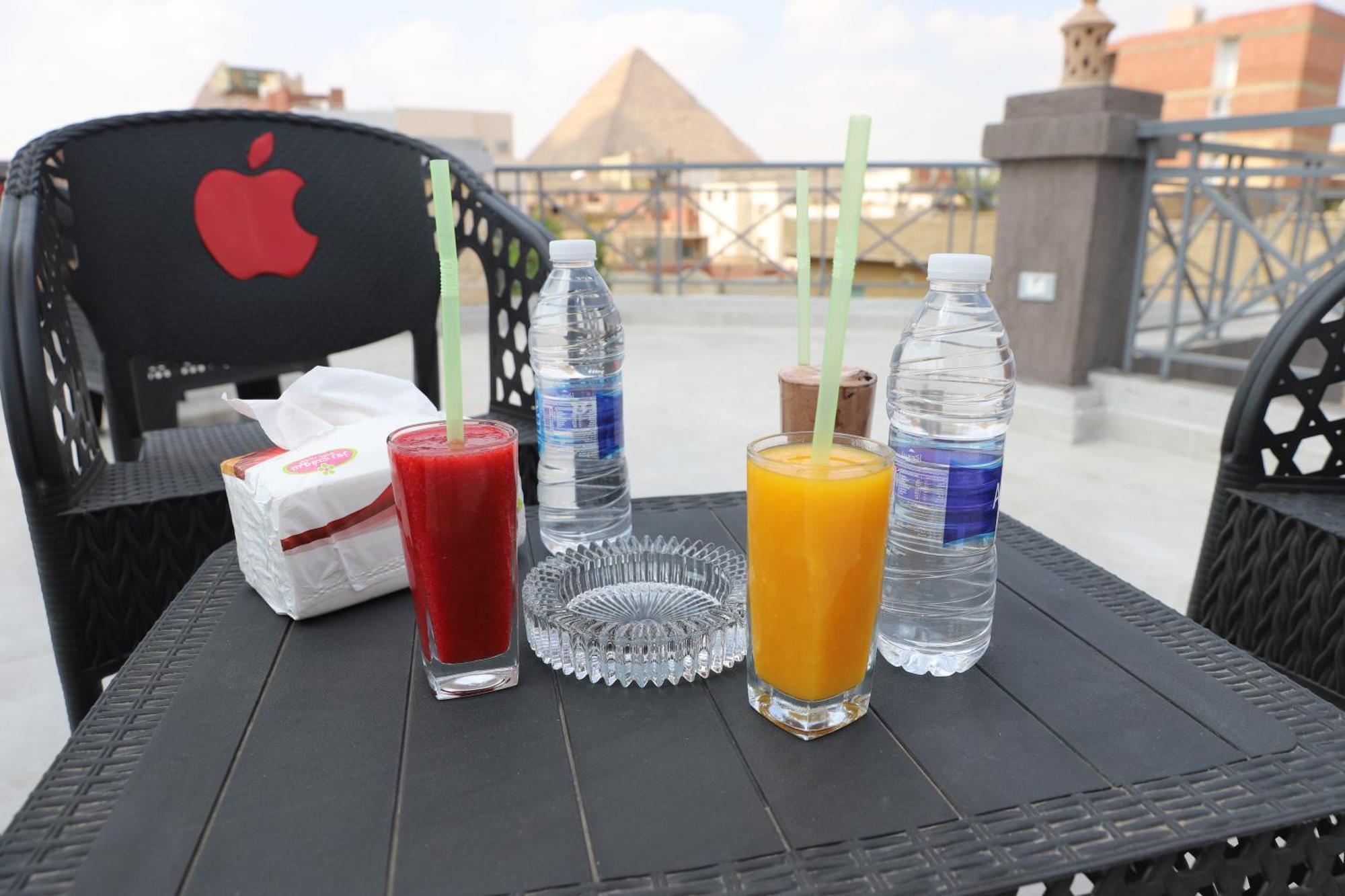 King Khufu Pyramids View Hotel Kafrat al Jabal Екстер'єр фото