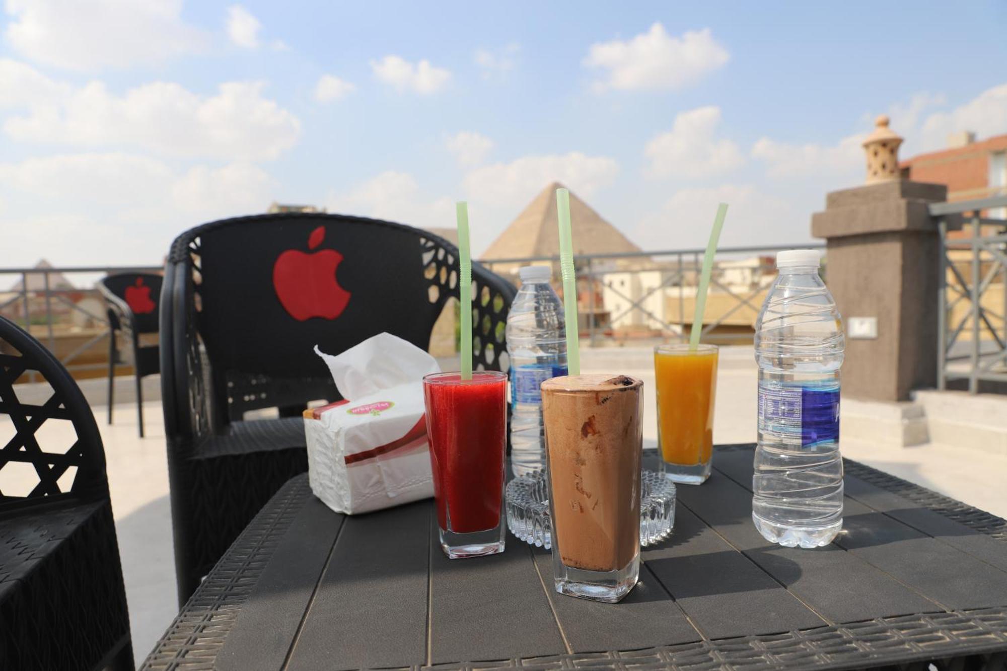 King Khufu Pyramids View Hotel Kafrat al Jabal Екстер'єр фото